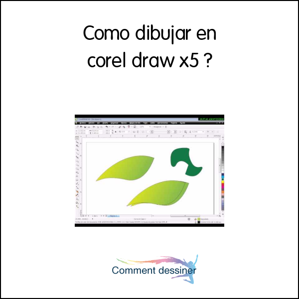 Como dibujar en corel draw x5
